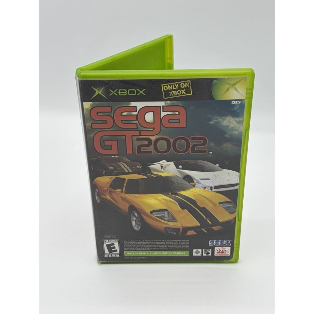 SEGA GT 2002 / Jet Set Radio Future combo disc Microsoft Xbox, 2002 Game CIB - Picture 2 of 7